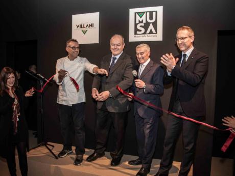 Evento di inaugurazione del museo della salumeria fondato dall’azienda Villani
