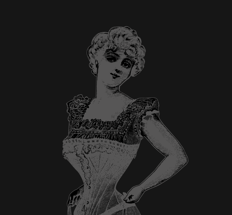 Illustrazione culatta madame