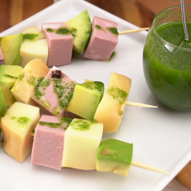 Spiedini di Mortadella